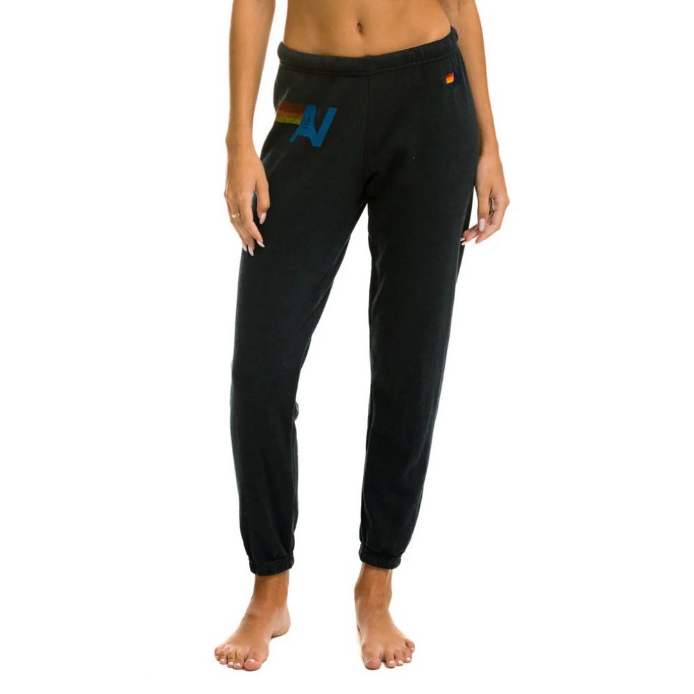 NWT Aviator Nation Logo Sweatpants Charcoal S / XS